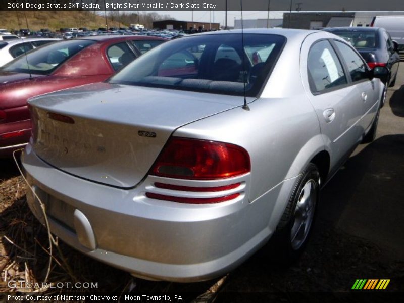 Bright Silver Metallic / Dark Slate Gray 2004 Dodge Stratus SXT Sedan