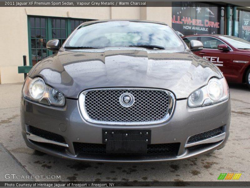 Vapour Grey Metallic / Warm Charcoal 2011 Jaguar XF Premium Sport Sedan