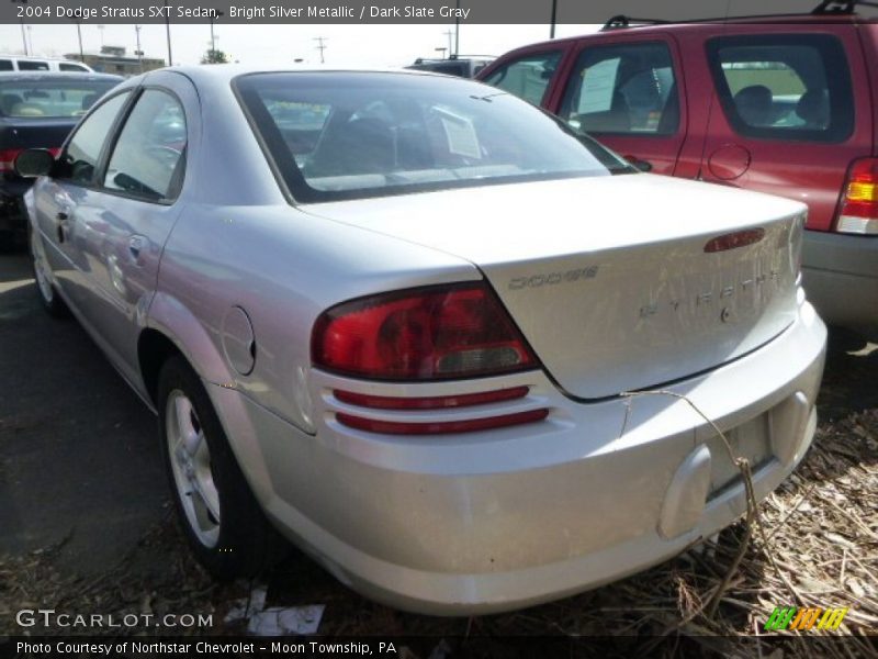 Bright Silver Metallic / Dark Slate Gray 2004 Dodge Stratus SXT Sedan