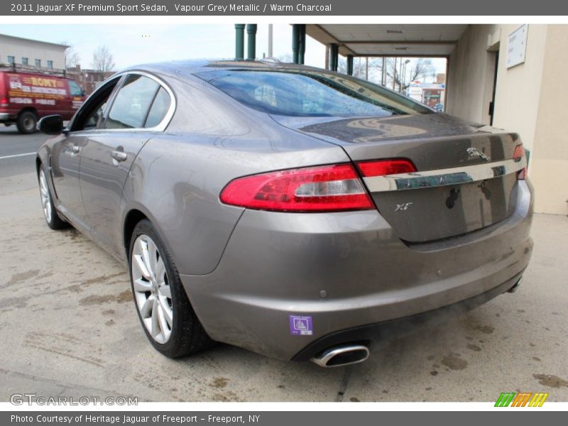 Vapour Grey Metallic / Warm Charcoal 2011 Jaguar XF Premium Sport Sedan