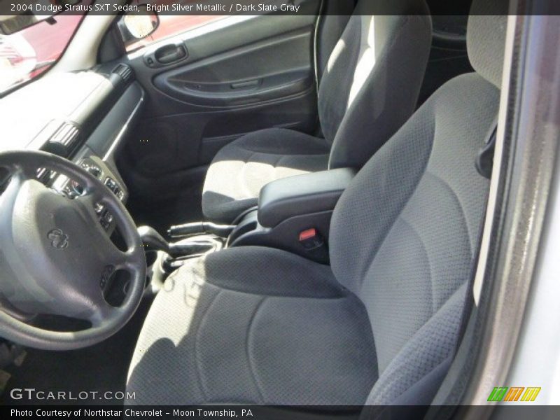 Bright Silver Metallic / Dark Slate Gray 2004 Dodge Stratus SXT Sedan