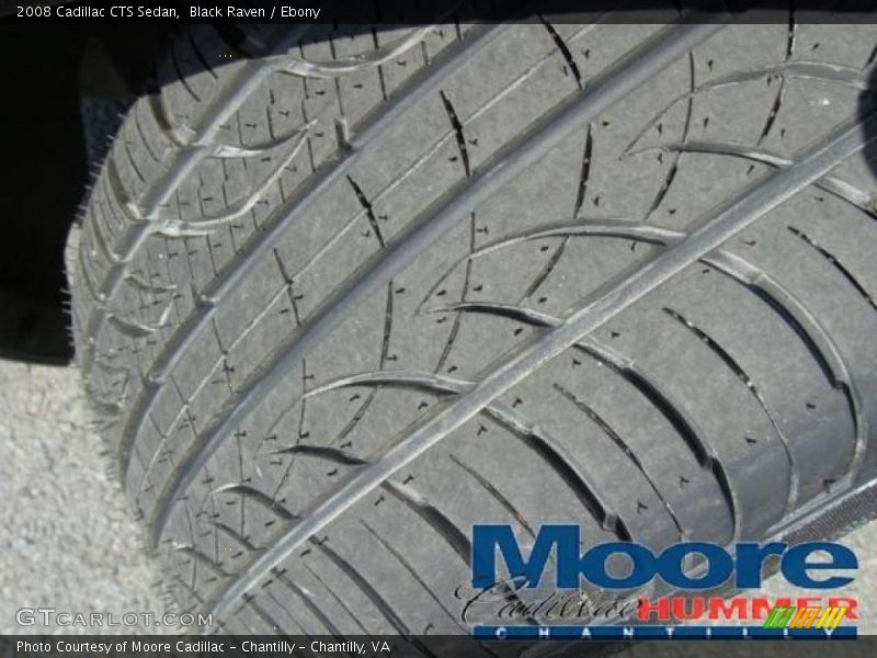 Black Raven / Ebony 2008 Cadillac CTS Sedan
