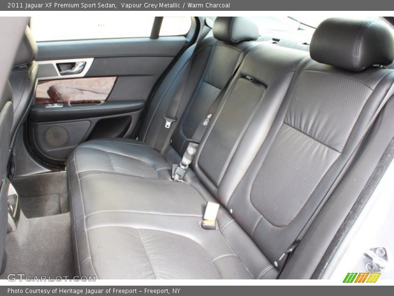 Rear Seat of 2011 XF Premium Sport Sedan