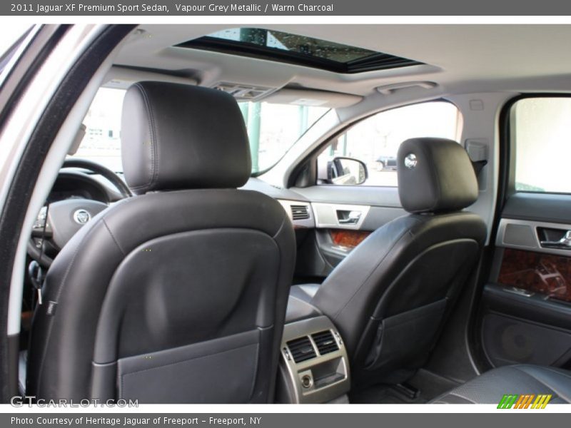 Vapour Grey Metallic / Warm Charcoal 2011 Jaguar XF Premium Sport Sedan