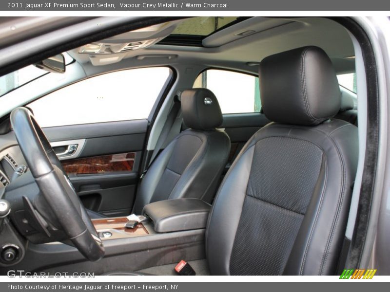 Vapour Grey Metallic / Warm Charcoal 2011 Jaguar XF Premium Sport Sedan