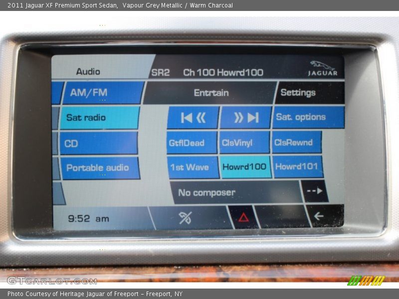Vapour Grey Metallic / Warm Charcoal 2011 Jaguar XF Premium Sport Sedan