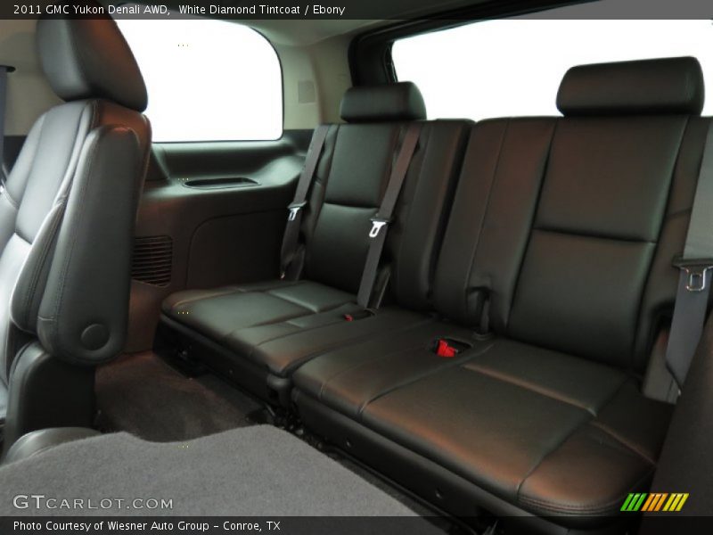 Rear Seat of 2011 Yukon Denali AWD