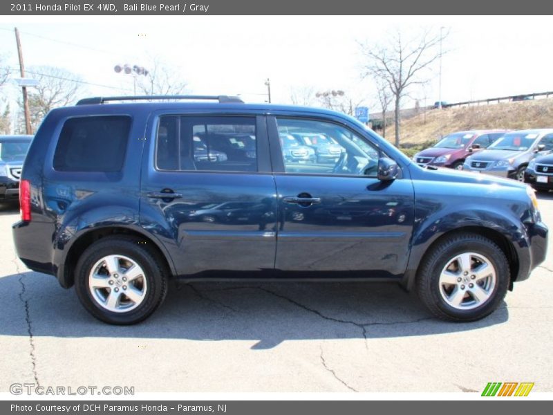 Bali Blue Pearl / Gray 2011 Honda Pilot EX 4WD