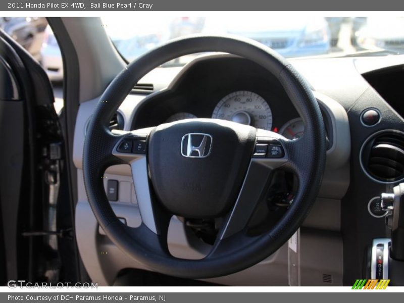 Bali Blue Pearl / Gray 2011 Honda Pilot EX 4WD