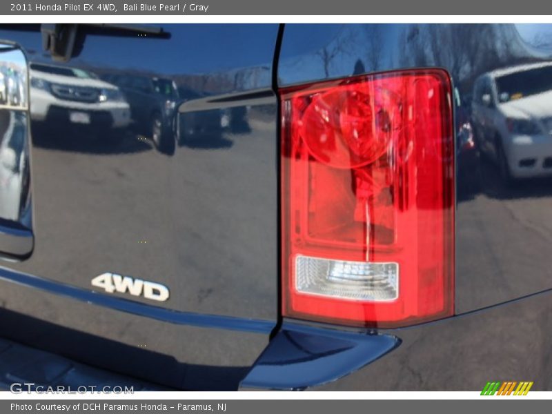 Bali Blue Pearl / Gray 2011 Honda Pilot EX 4WD