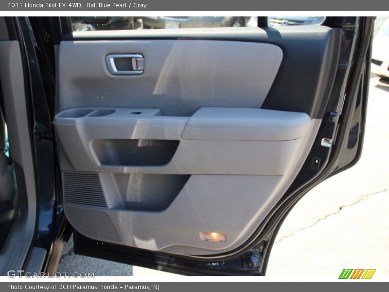 Bali Blue Pearl / Gray 2011 Honda Pilot EX 4WD