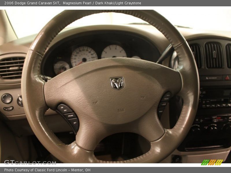 Magnesium Pearl / Dark Khaki/Light Graystone 2006 Dodge Grand Caravan SXT