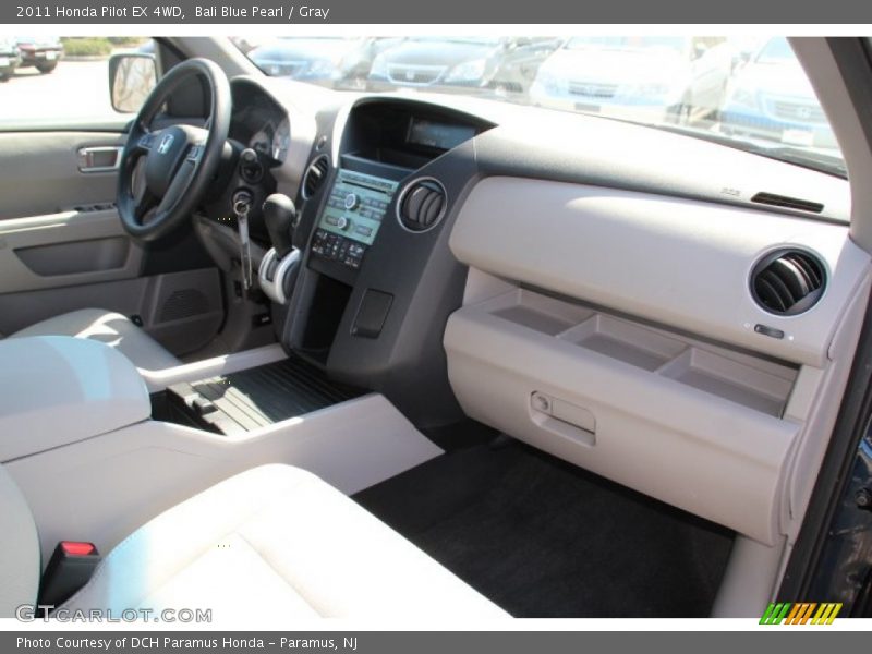 Bali Blue Pearl / Gray 2011 Honda Pilot EX 4WD