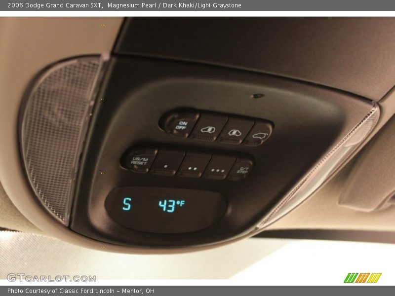 Magnesium Pearl / Dark Khaki/Light Graystone 2006 Dodge Grand Caravan SXT