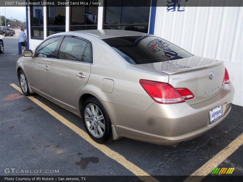 Desert Sand Mica / Ivory 2007 Toyota Avalon Limited