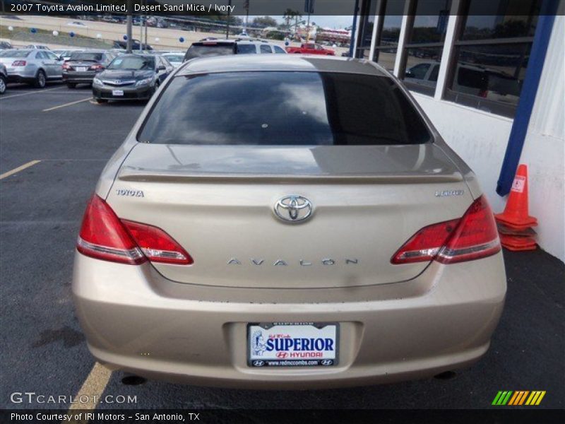 Desert Sand Mica / Ivory 2007 Toyota Avalon Limited