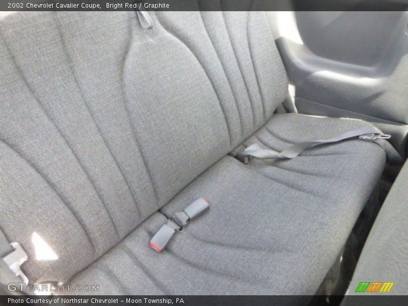 Bright Red / Graphite 2002 Chevrolet Cavalier Coupe