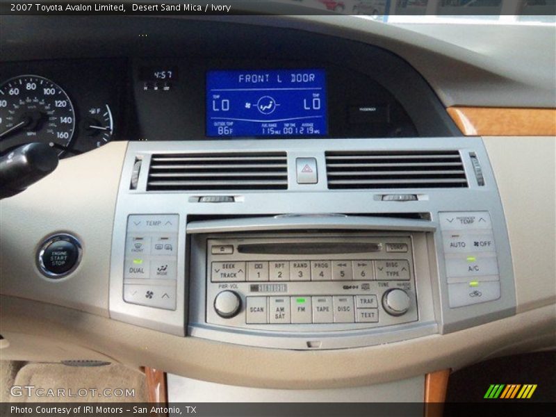 Desert Sand Mica / Ivory 2007 Toyota Avalon Limited