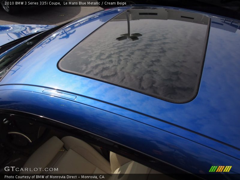 Le Mans Blue Metallic / Cream Beige 2010 BMW 3 Series 335i Coupe