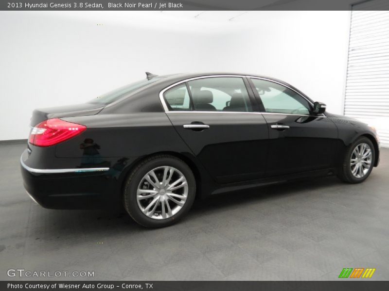 Black Noir Pearl / Jet Black 2013 Hyundai Genesis 3.8 Sedan