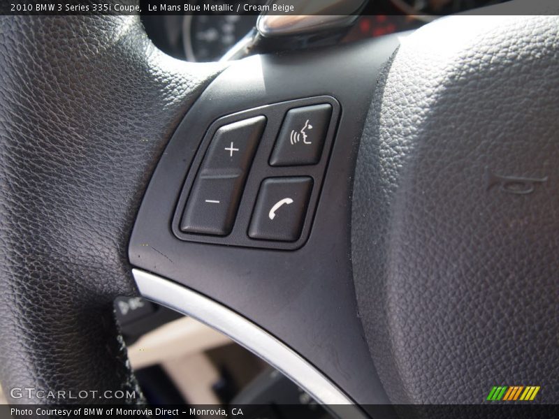 Le Mans Blue Metallic / Cream Beige 2010 BMW 3 Series 335i Coupe