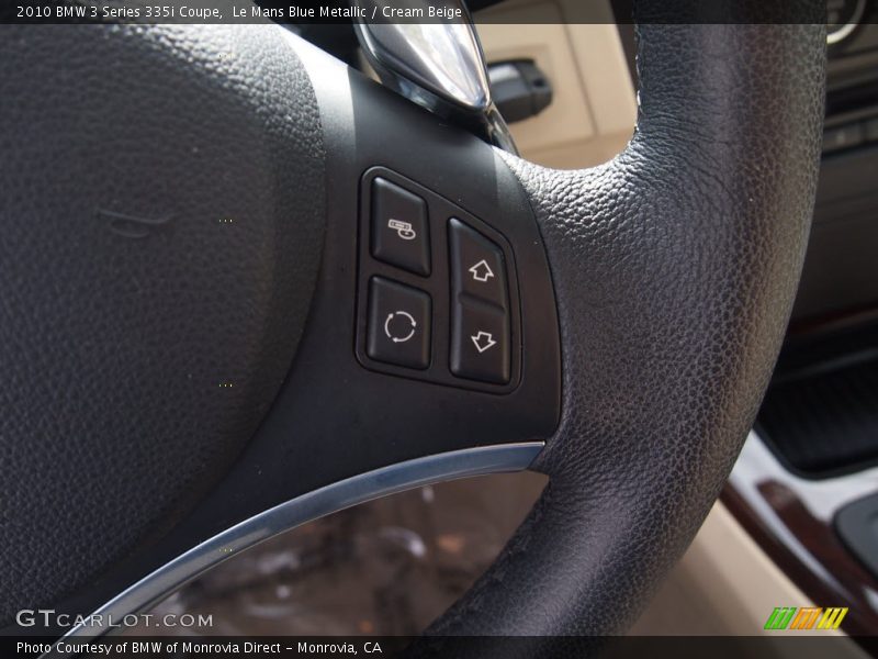 Le Mans Blue Metallic / Cream Beige 2010 BMW 3 Series 335i Coupe