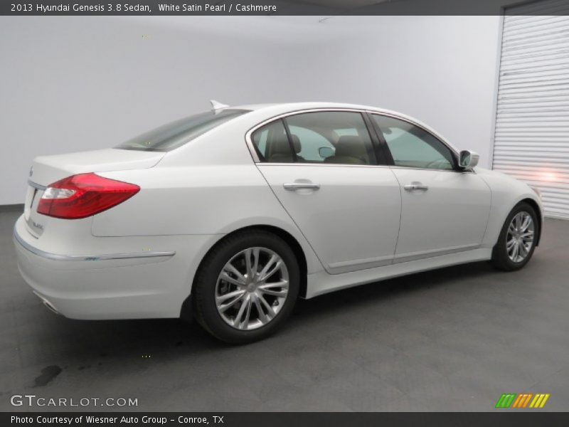 White Satin Pearl / Cashmere 2013 Hyundai Genesis 3.8 Sedan