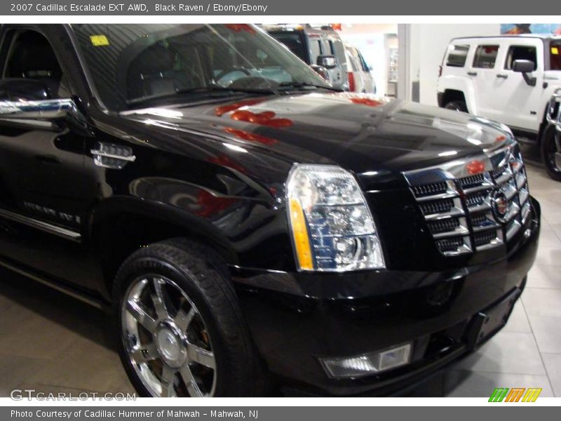 Black Raven / Ebony/Ebony 2007 Cadillac Escalade EXT AWD