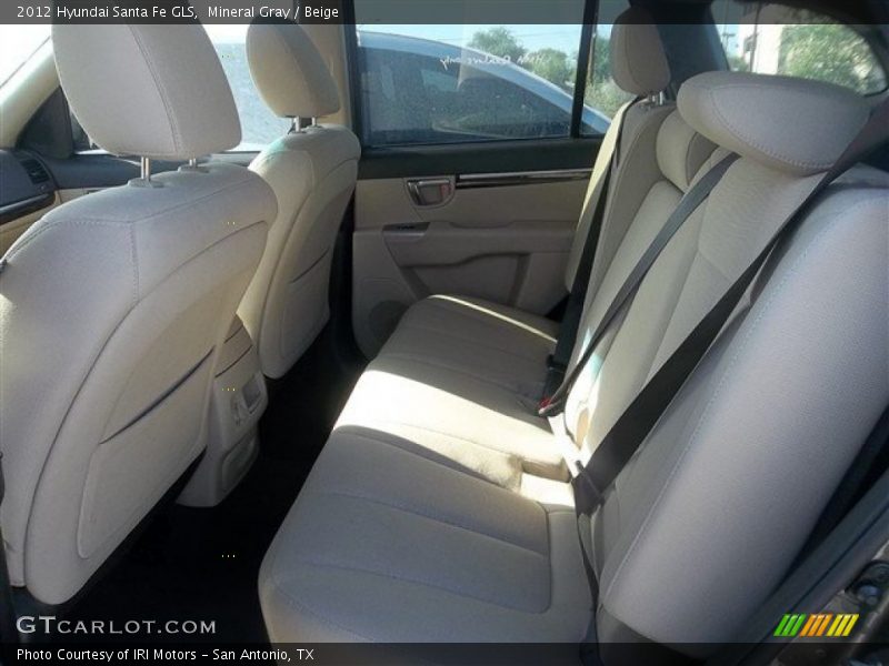 Mineral Gray / Beige 2012 Hyundai Santa Fe GLS