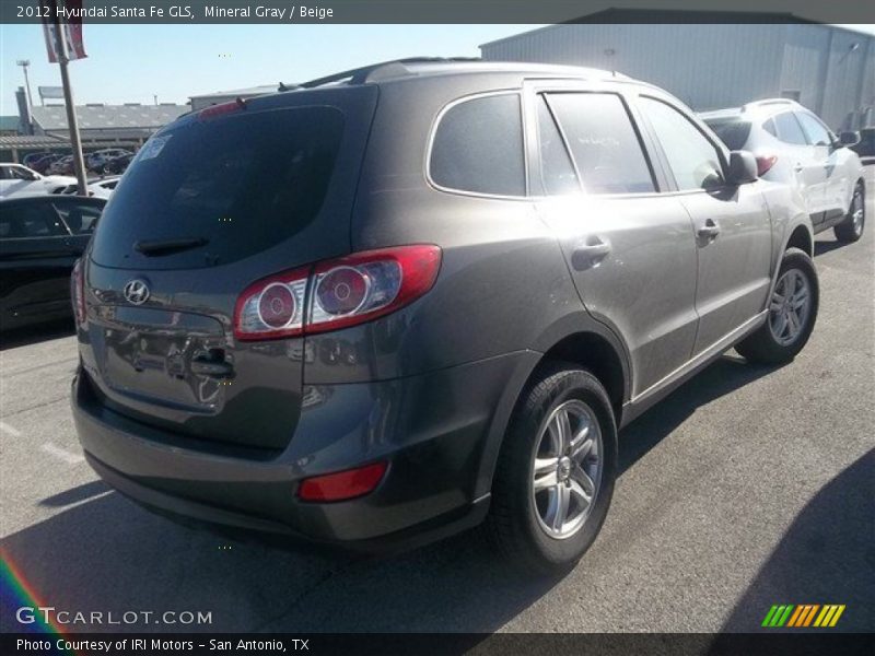 Mineral Gray / Beige 2012 Hyundai Santa Fe GLS