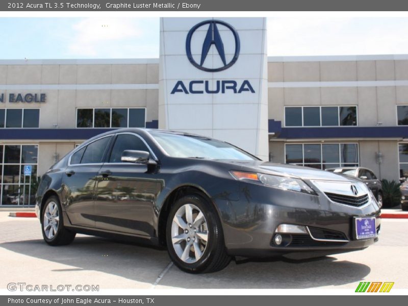 Graphite Luster Metallic / Ebony 2012 Acura TL 3.5 Technology