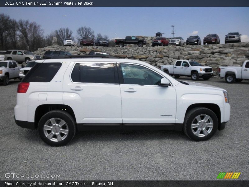 Summit White / Jet Black 2013 GMC Terrain SLE