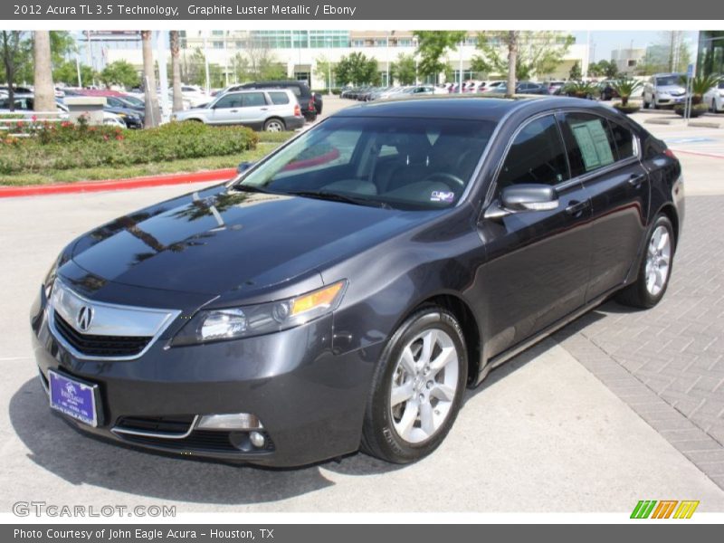 Graphite Luster Metallic / Ebony 2012 Acura TL 3.5 Technology
