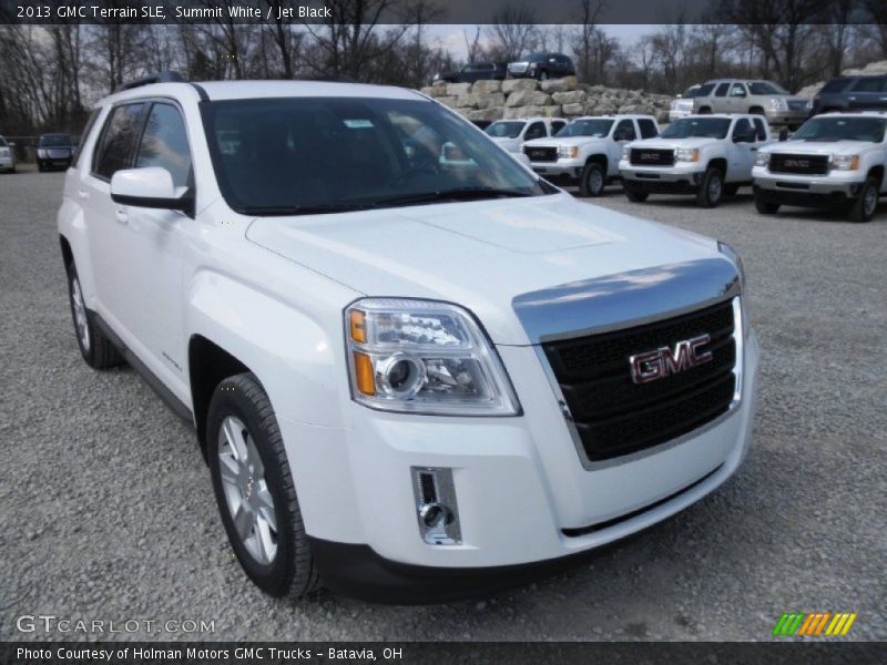 Summit White / Jet Black 2013 GMC Terrain SLE