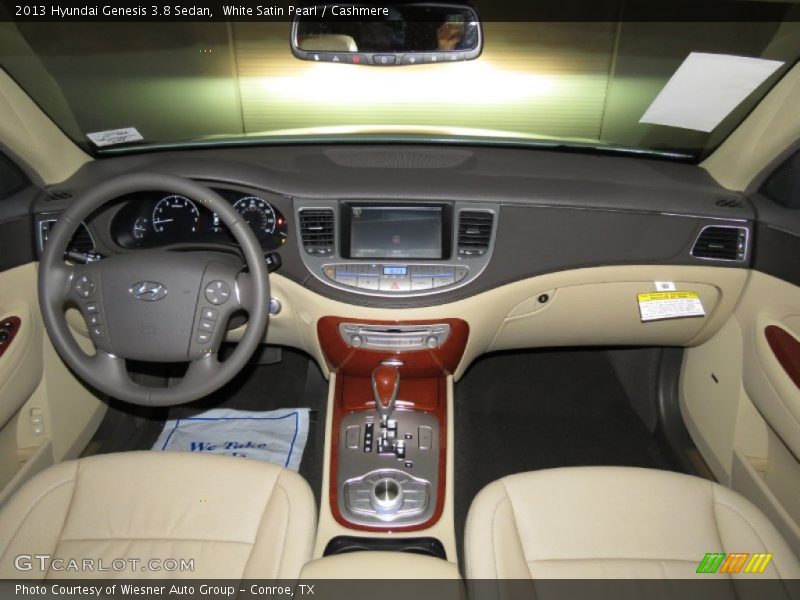 White Satin Pearl / Cashmere 2013 Hyundai Genesis 3.8 Sedan