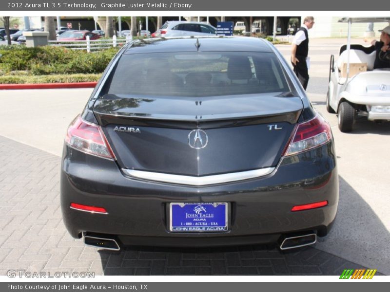 Graphite Luster Metallic / Ebony 2012 Acura TL 3.5 Technology