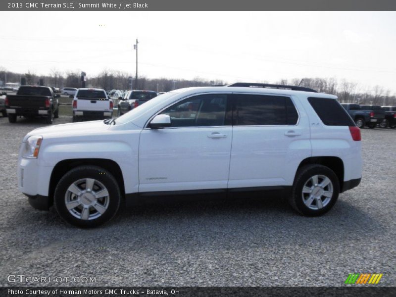 Summit White / Jet Black 2013 GMC Terrain SLE