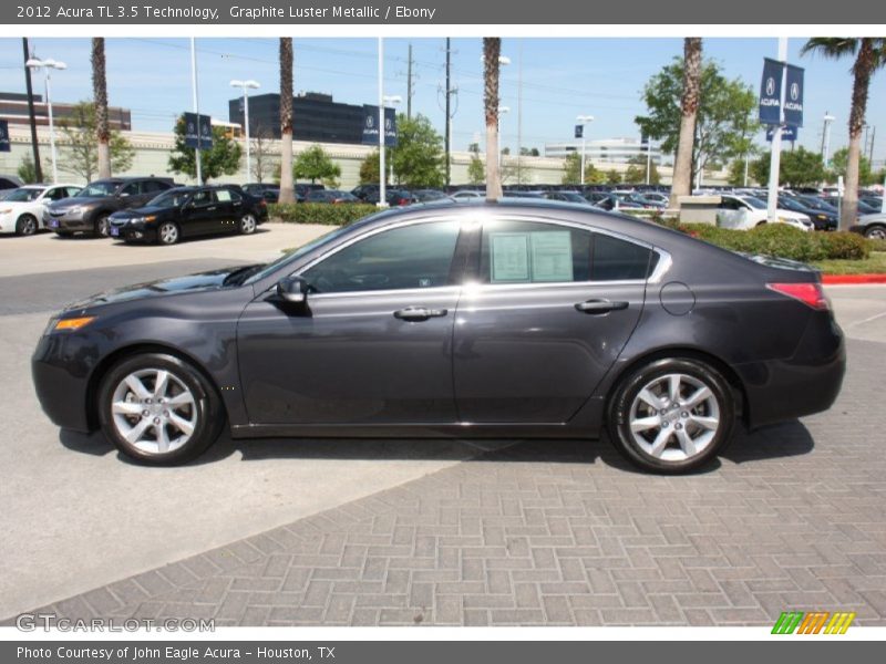 Graphite Luster Metallic / Ebony 2012 Acura TL 3.5 Technology