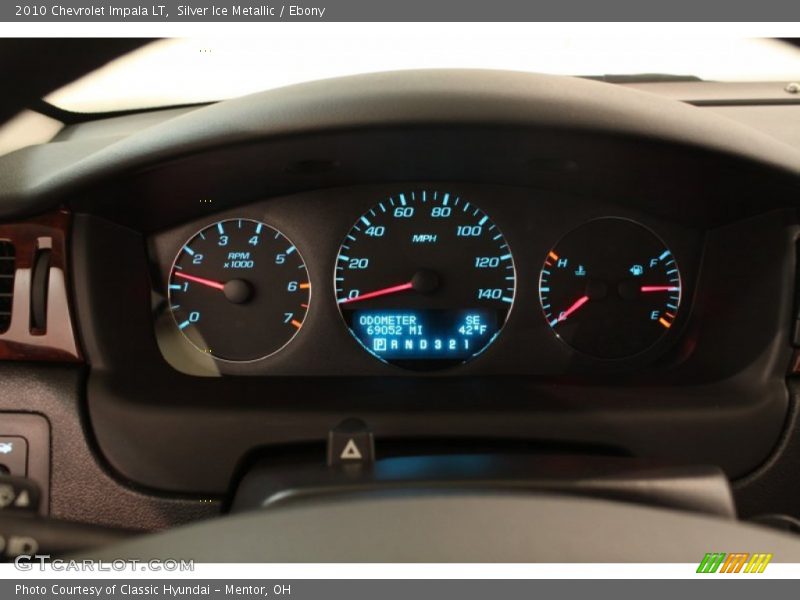 Silver Ice Metallic / Ebony 2010 Chevrolet Impala LT
