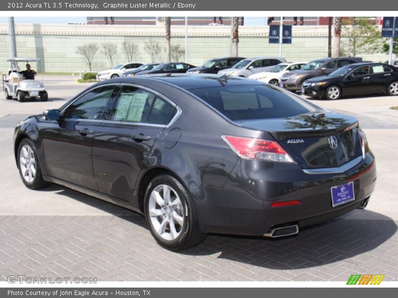 Graphite Luster Metallic / Ebony 2012 Acura TL 3.5 Technology