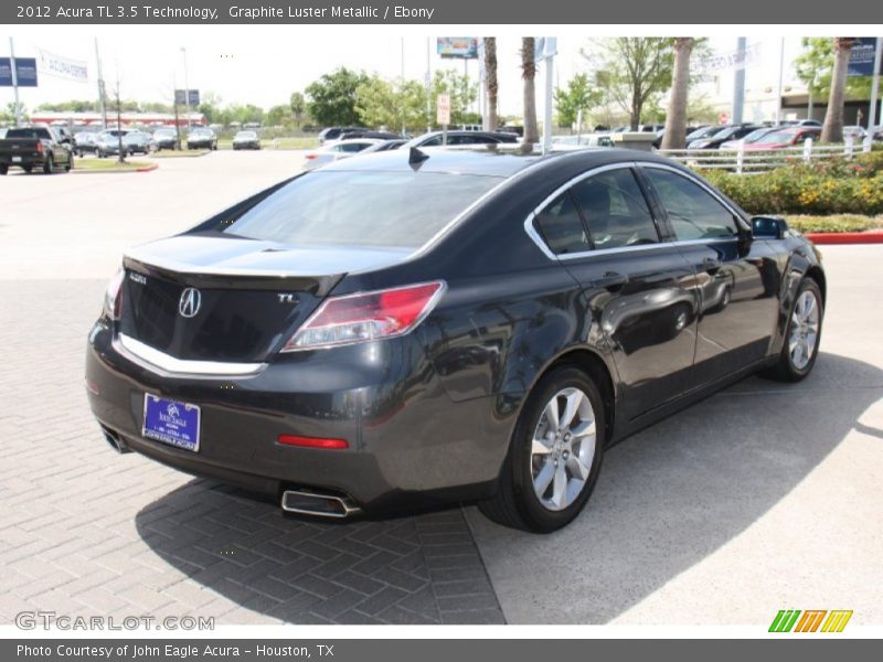 Graphite Luster Metallic / Ebony 2012 Acura TL 3.5 Technology