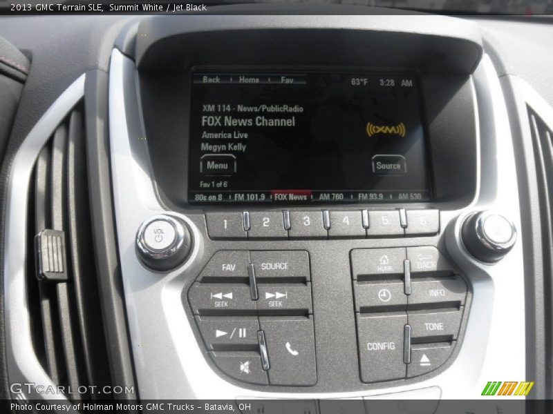 Summit White / Jet Black 2013 GMC Terrain SLE
