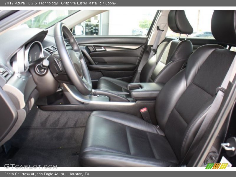 Graphite Luster Metallic / Ebony 2012 Acura TL 3.5 Technology