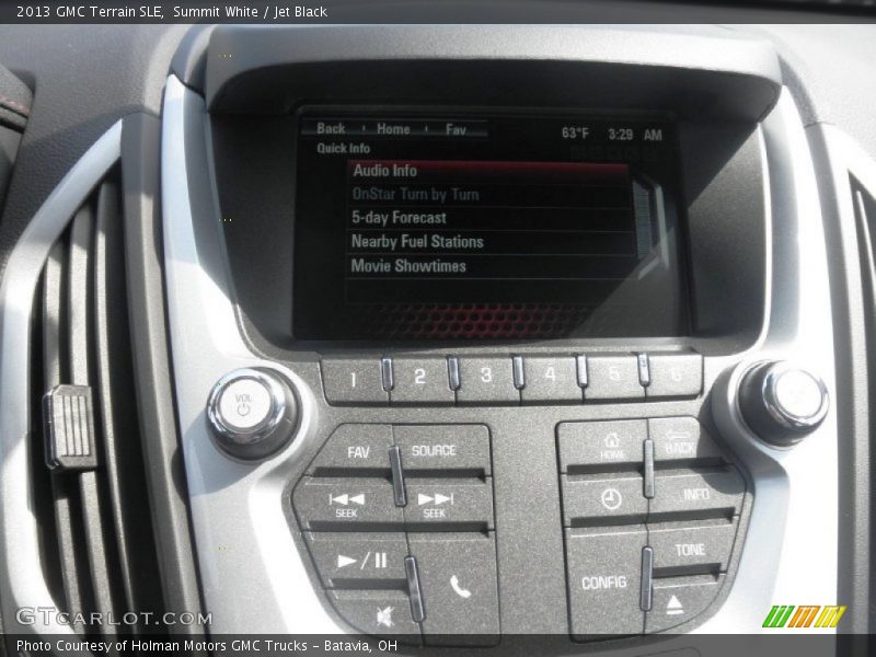 Summit White / Jet Black 2013 GMC Terrain SLE