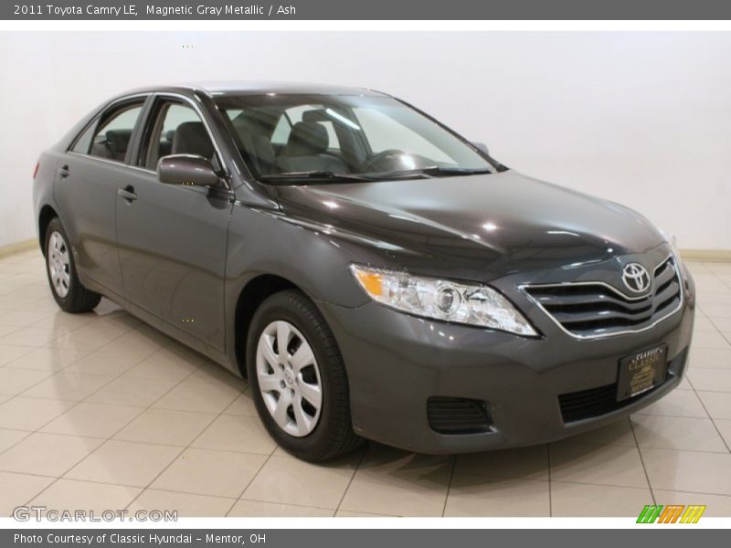 Magnetic Gray Metallic / Ash 2011 Toyota Camry LE
