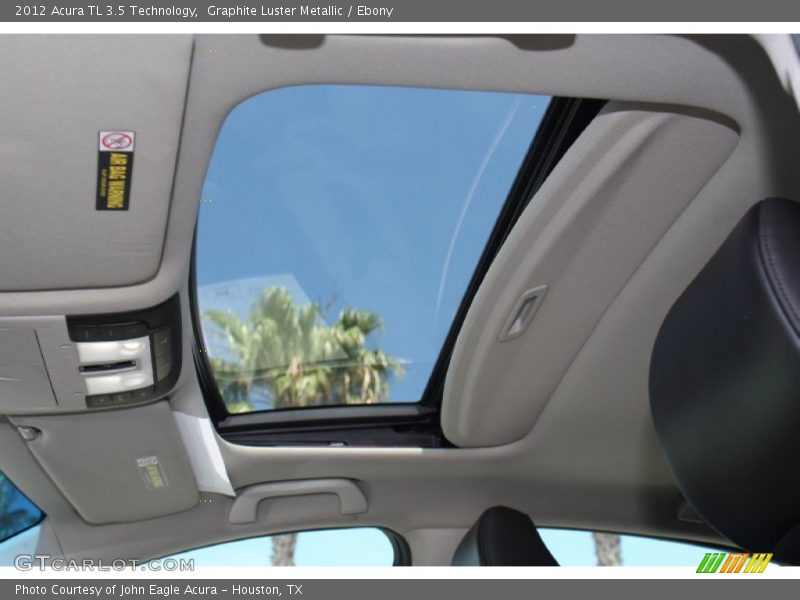 Graphite Luster Metallic / Ebony 2012 Acura TL 3.5 Technology