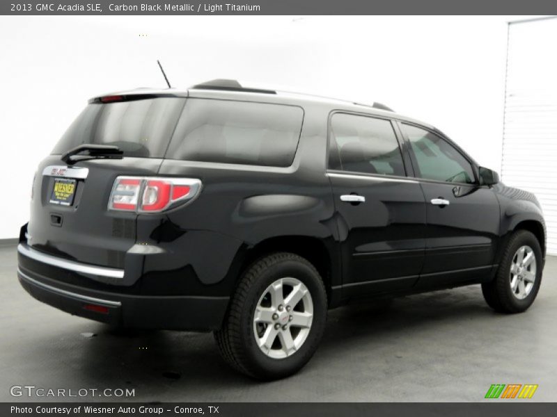Carbon Black Metallic / Light Titanium 2013 GMC Acadia SLE