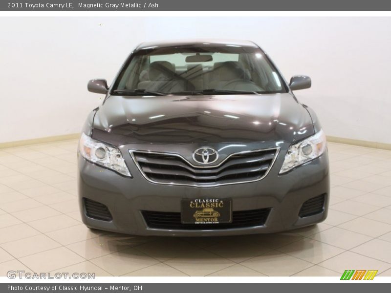 Magnetic Gray Metallic / Ash 2011 Toyota Camry LE