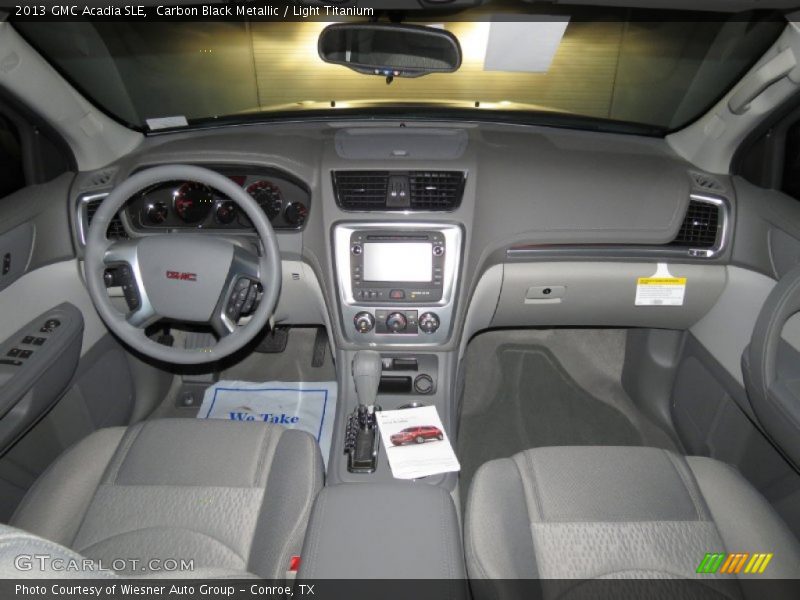 Dashboard of 2013 Acadia SLE