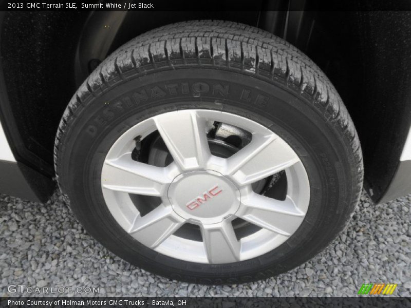 Summit White / Jet Black 2013 GMC Terrain SLE